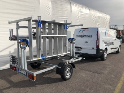 Ställningstrailer-enkelställning-rullställning-snabbt-smidigt-aluminium-hantverkarställning-målarkärra