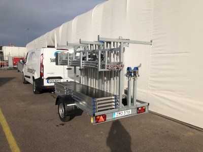 Ställningstrailer-enkelställning-rullställning-snabbt-smidigt-aluminium-hantverkarställning-målarkärra