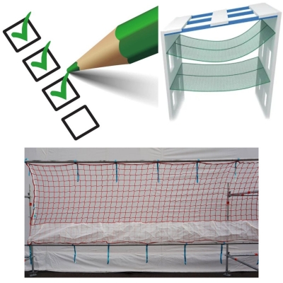 Inspektion av skyddsnät