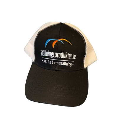 Kasket Hvid/Sort "Ställningsprodukter"