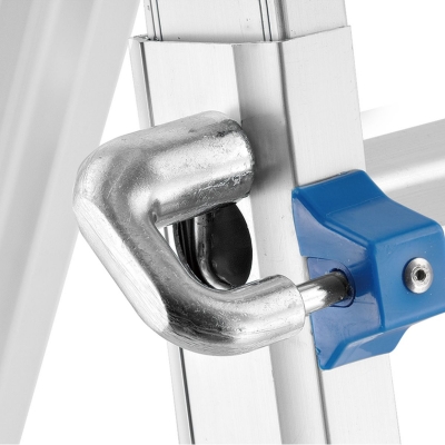 multistege trapphusstege närbild låsning