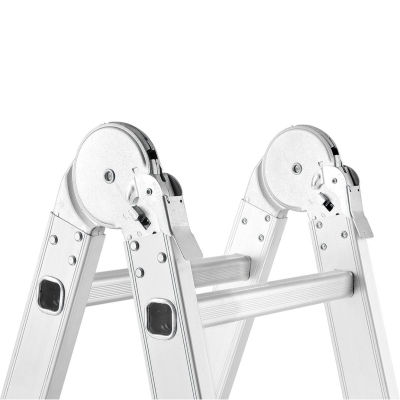 multistege trapphusstege närbild låsning