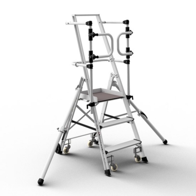Platformsstige med hjul Nova