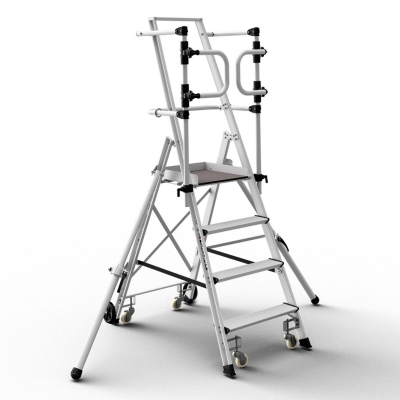 Platformsstige med hjul Nova
