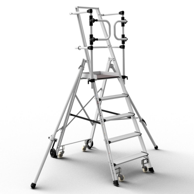 Platformsstige med hjul Nova