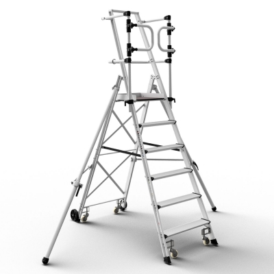 Platformsstige med hjul Nova