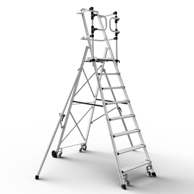 Platformsstige med hjul Nova