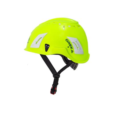 Bygghjälm i varsel hi-viz