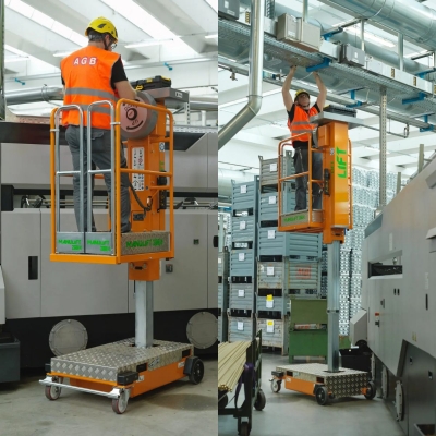 Søjlelift 4,0 m Manuel 360