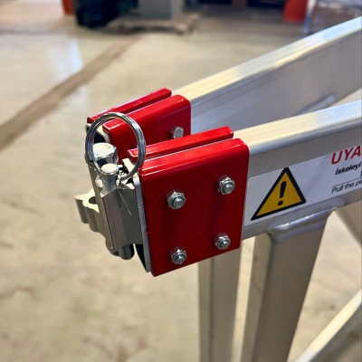 Foldbar diagonalramme til grundsektion