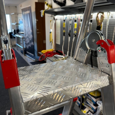 Platformsrækværk til multistige