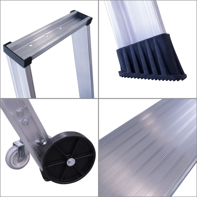 Platformsstige med hjul Nova