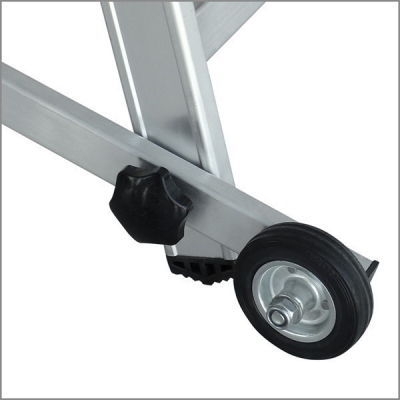 detaljbild på transporthjul