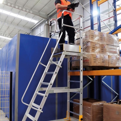 Mobil arbetsplattform enkel