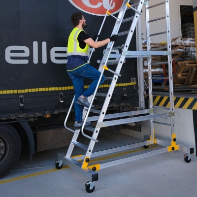 Mobil arbetsplattform enkel