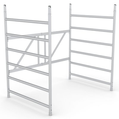 Vikbar grundsektion framifrån