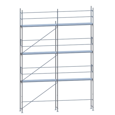 Villapakke Facadestillads STÅL 60 m²