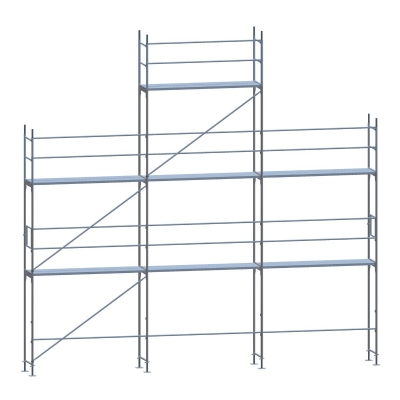 Villapakke Facadestillads STÅL 60 m²