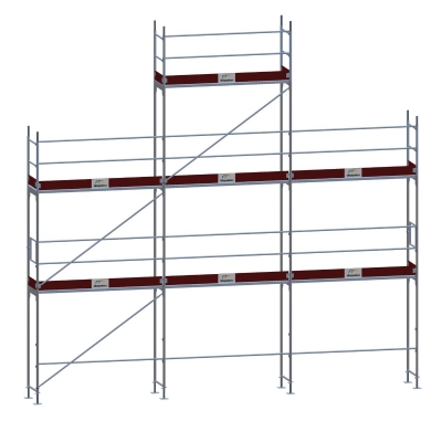 Villapakke Facadestillads STÅL 60 m²