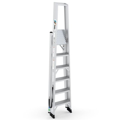 Trappstege från sidan