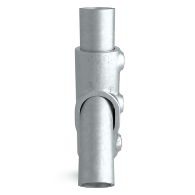 Rørkobling 30-45 grader Galvaniseret