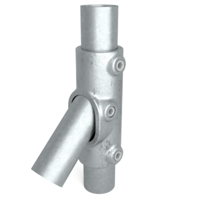 Rørkobling 30-45 grader Galvaniseret