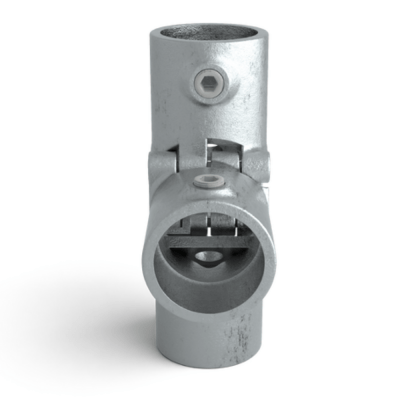 Rørkobling 6-vejs oplukkelig 48,3 mm Galvaniseret
