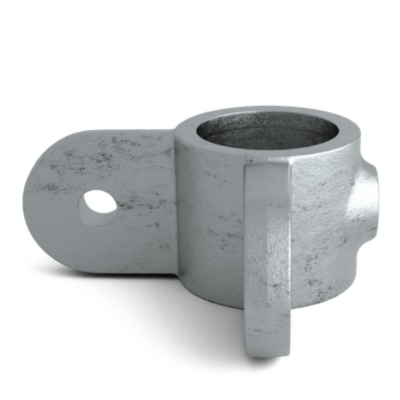 Rørkobling 90 grader diagonalbeslag Galvaniseret