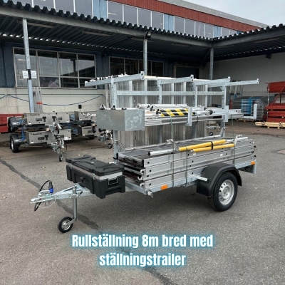 Stilladstrailer Rullestillads Bredt Ultra