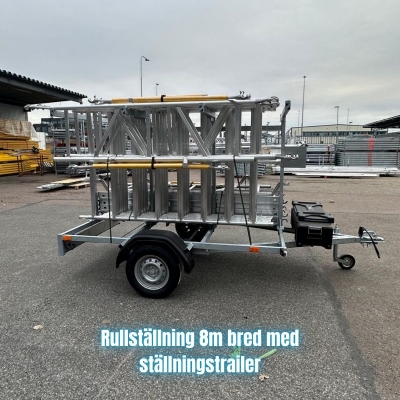 Stilladstrailer Rullestillads Bredt Ultra