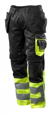 Mascot-varselbyxa-Hantverkarbyxa-arbetsbyxa-ställningsbyxa-ställningsbyggare-snickare-vägarbetare