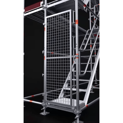 Säkerhetsgrind byggställning