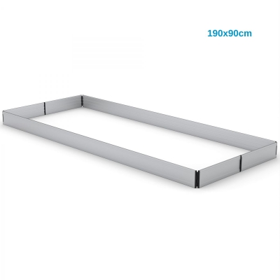 Fodliste Aluminium 190x90cm