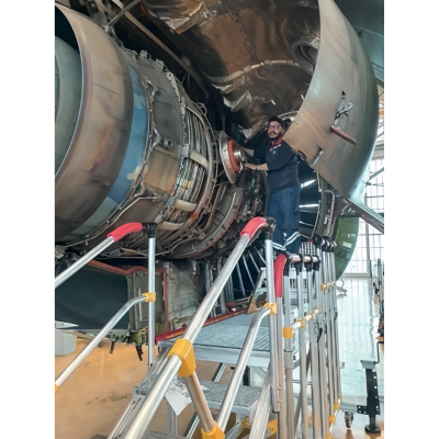 Flyplatform - til vinge og motor