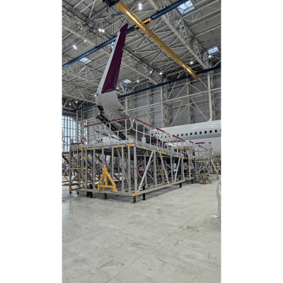 Flyplatform - til vinge og motor