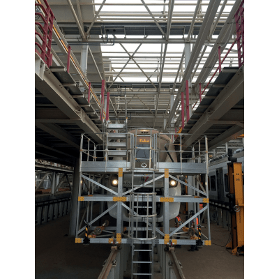 Arbejdsplatform Tog Front