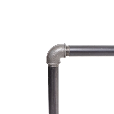 Koppling på väggmonterad klädställning