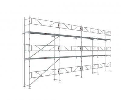 Facadestilladspakke Alu 12x6 m