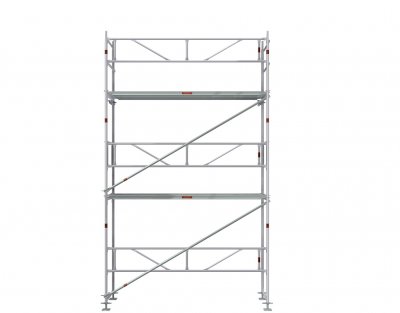 Facadestilladspakke Alu 3x6 m