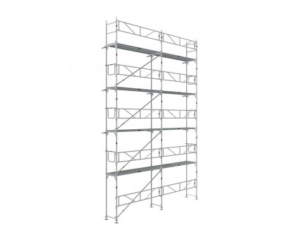 Facadestilladspakke Alu 6x10 m