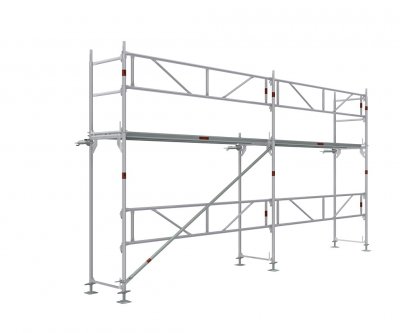 Facadestilladspakke Alu 6x4 m