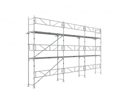 Facadestilladspakke Alu 9x6 m