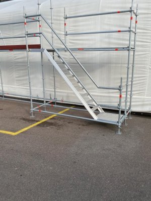 Stilladsmodul 12x4 m