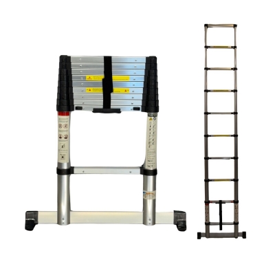 Teleskopstege 2,9m för trånga utrymmen.