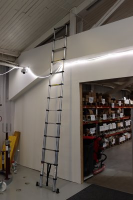 Teleskopstege 3,8m fullt utfälld