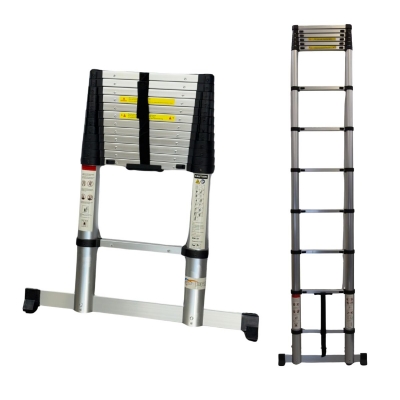 Teleskopstege 3,8m med mjukstängning