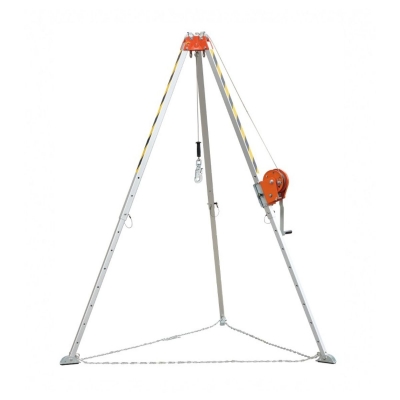 Tripod med 15 m spil 750 kg