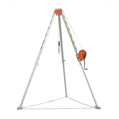 Tripod med 35 m spil 750 kg