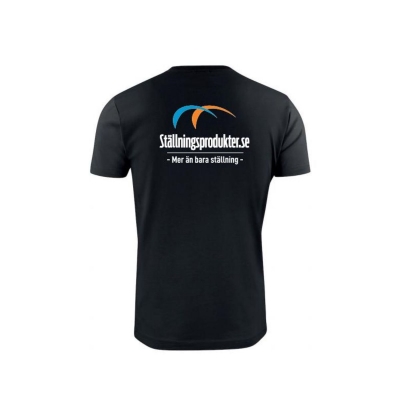 T-shirt Sort "Ställningsprodukter"