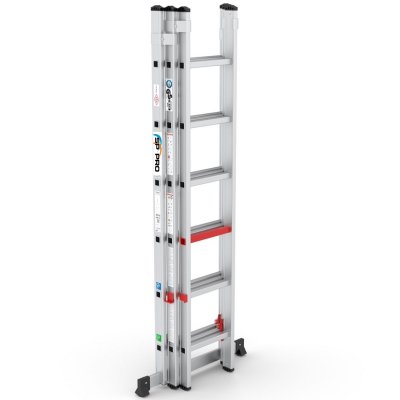 Skydestige 4,1 m 3-delt